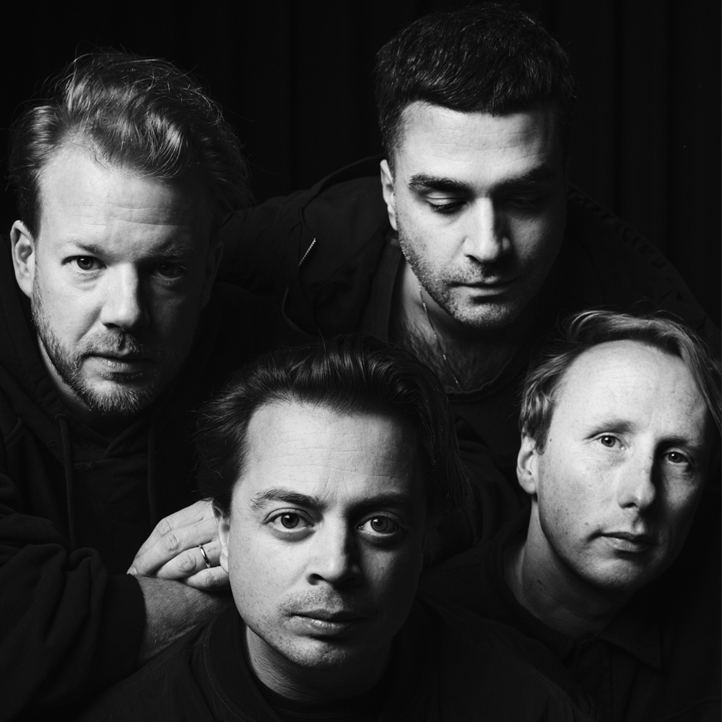 GOOSE (de gauche à droite : Bert Libeert, David Martijn, Mickael Karkousse et Tom Coghe) © Charlie De Keersmaecker