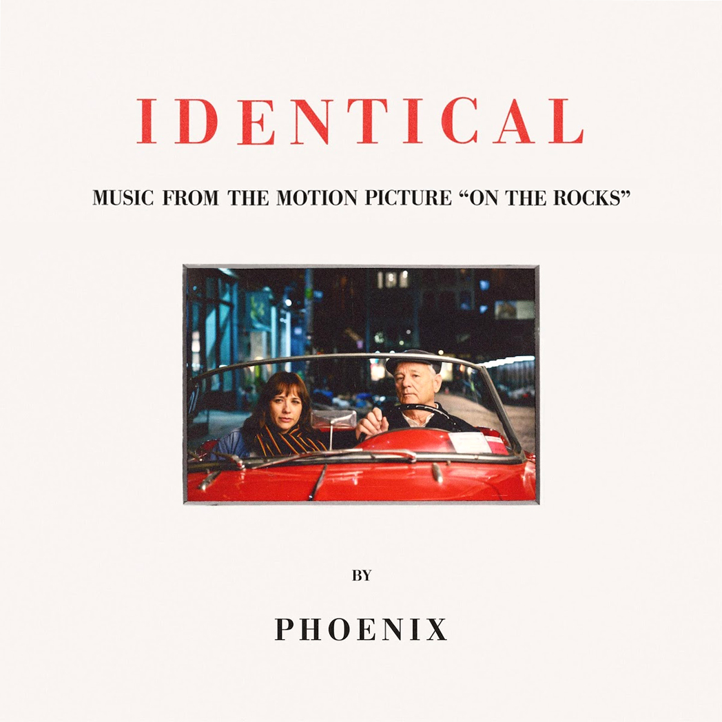 Phoenix, "Identical" single (Loyauté / Glassnote, 2020) © Liz Hirsch / A24 / American Zoetrope